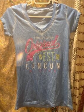Cancun V- Neck Tee